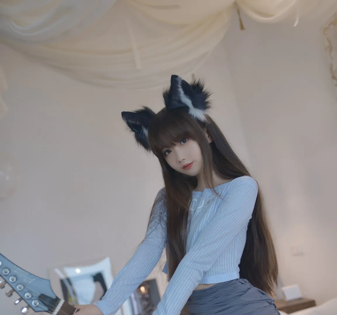 雪琪sama猫耳造型室内写真