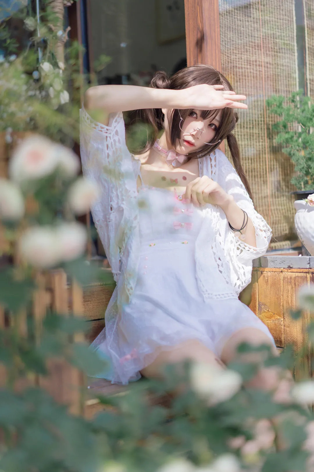 五更百鬼白色服装自然环境照片