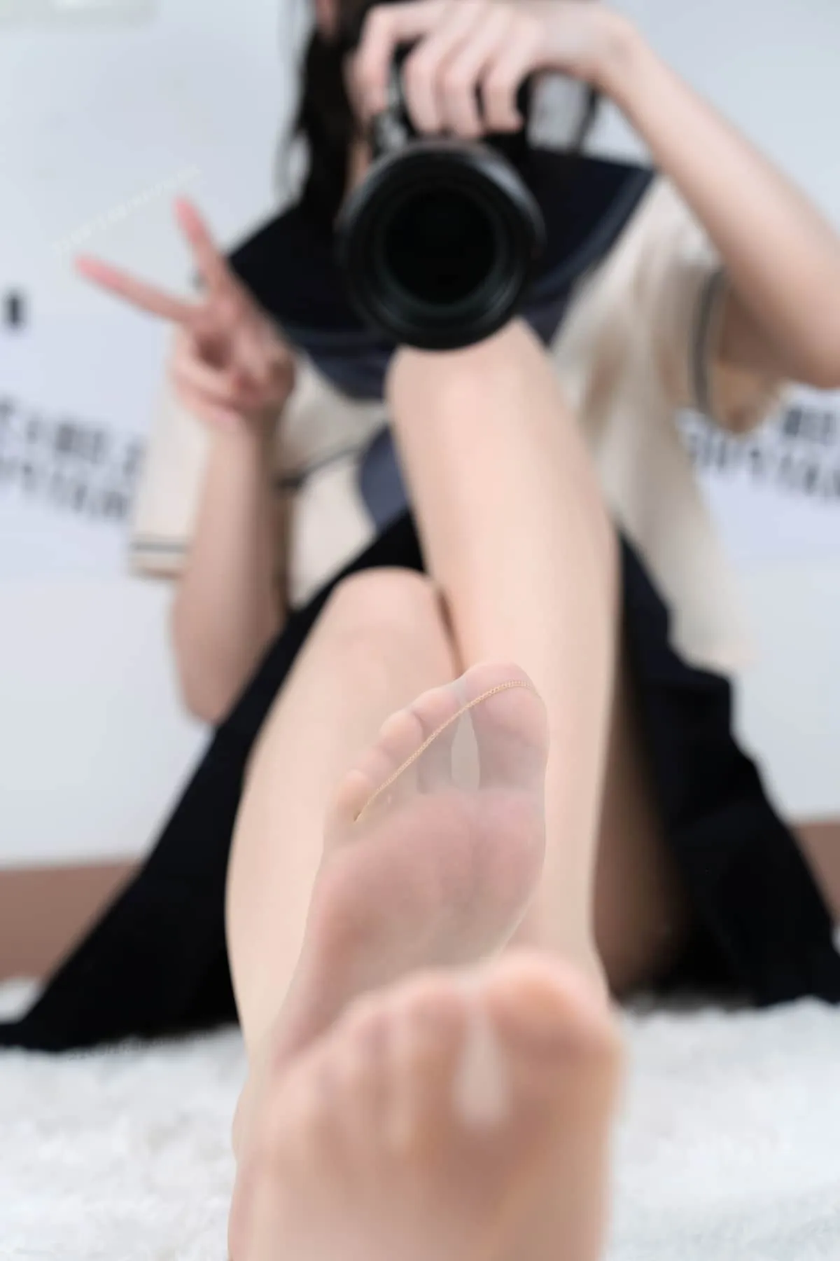 芝士好椰 手持相机人物拍摄场景的模糊风格照片