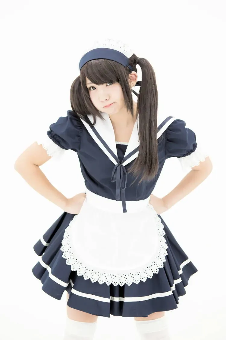 Miya黑白配色服装造型照片