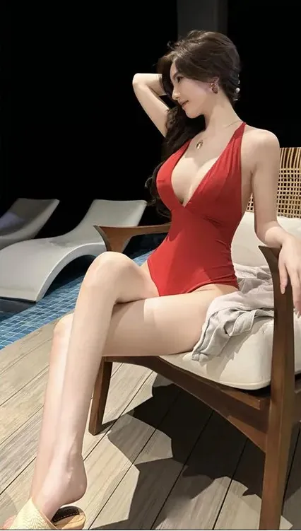 我才是岚岚穿浅色服装站在室内空间中的照片